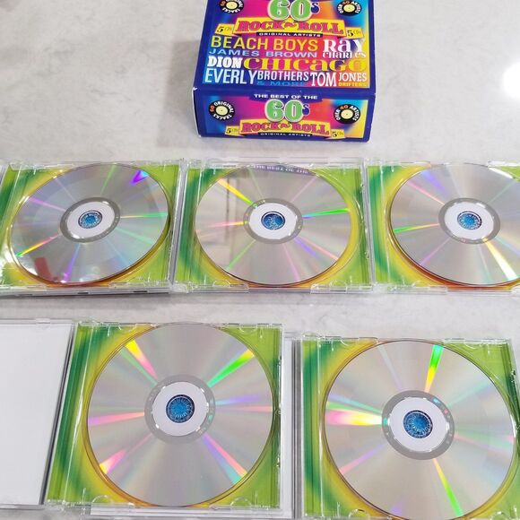 The best of the 60's Rock n' Roll 5 cd box set original artists over 40 artists - Picture 5 of 12